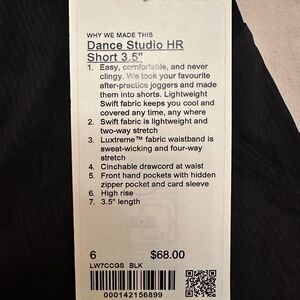 Lululemon shorts 3.5